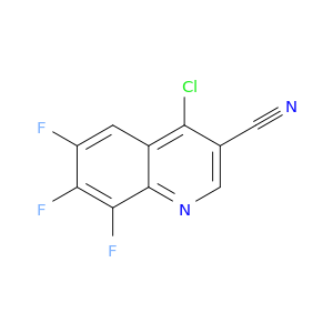 4-Chloro-6,7,8-trifluoroquinoline-3-carbonitrile