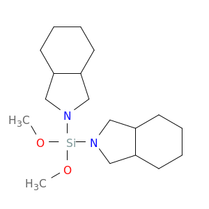 1H-Isoindole, 2,2'-(dimethoxysilylene)bis[octahydro-