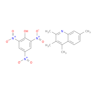 Quinoline, 2,3,4,7-tetramethyl-, compd. with 2,4,6-trinitrophenol (1:1)