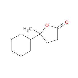 2(3H)-Furanone, 5-cyclohexyldihydro-5-methyl-