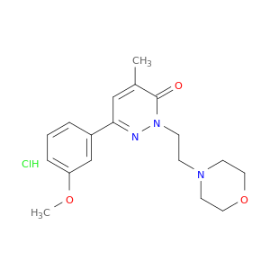 6-(3-甲氧基苯基)-4-甲基-2-(2-吗啉代乙基)哒嗪-3(2H)-酮盐酸盐