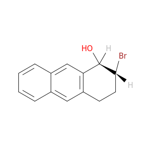1-Anthracenol, 2-bromo-1,2,3,4-tetrahydro-, trans-