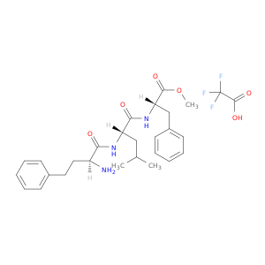 L-苯丙氨酸,(αs)-α-氨基苯甲酸丁酰-1-白甲酰-,甲酯,2,2,2-三氟乙酸酯(1：1)
