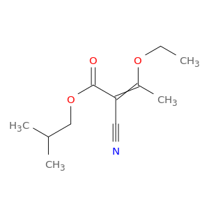 2-Butenoic acid, 2-cyano-3-ethoxy-, 2-methylpropyl ester