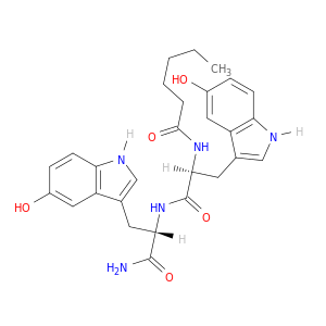 N-HEXANOYL-5-HYDROXYTRYPTOPHYL-5-HYDROXYTRYPTOPHANAMIDE