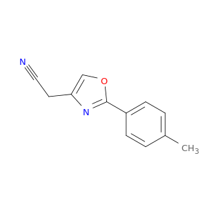 2-[2-(4-Methylphenyl)-1,3-oxazol-4-yl]acetonitrile