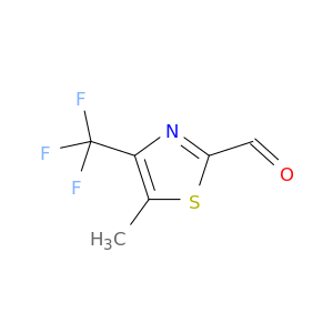 5-methyl-4-(trifluoromethyl)-1,3-thiazole-2-carbaldehyde