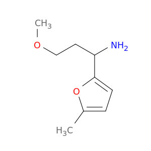 3-methoxy-1-(5-methylfuran-2-yl)propan-1-amine