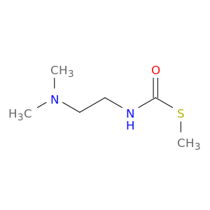 Carbamothioic acid, [2-(dimethylamino)ethyl]-, S-methyl ester