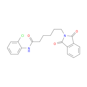 2H-Isoindole-2-hexanamide, N-(2-chlorophenyl)-1,3-dihydro-1,3-dioxo-