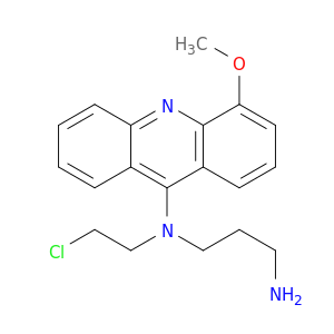 N-(2-CHLOROETHYL)-N-(4-METHOXY-9-ACRIDINYL)-1,3-PROPANEDIAMINE