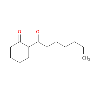Cyclohexanone, 2-(1-oxoheptyl)-
