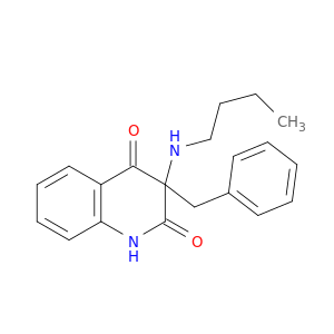 2,4(1H,3H)-Quinolinedione, 3-(butylamino)-3-(phenylmethyl)-