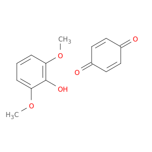 2,5-Cyclohexadiene-1,4-dione, compd. with 2,6-dimethoxyphenol (1:1)