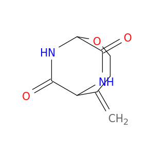 5-METHYLIDENE-2-OXA-7,9-DIAZABICYCLO[4.2.2]DECANE-8,10-DIONE