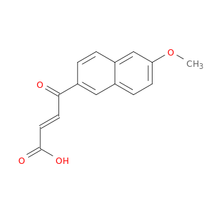 2-Butenoic acid,4-(6-methoxy-2-naphthalenyl)-4-oxo-, (2E)-