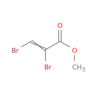 2-Propenoic acid, 2,3-dibromo-, methyl ester