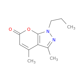 Pyrano[2,3-c]pyrazol-6(1H)-one, 3,4-dimethyl-1-propyl-